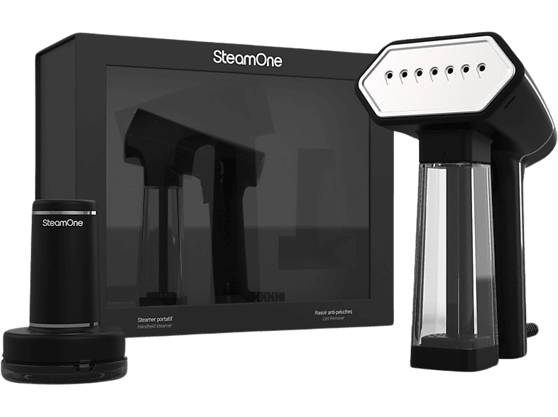 Steam One Steamer Limited Edition Boxset S-nomad + Plush Shaver (sn200b) Handstomer Zwart