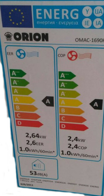 Klimatyzator ORION OMAC-1690H