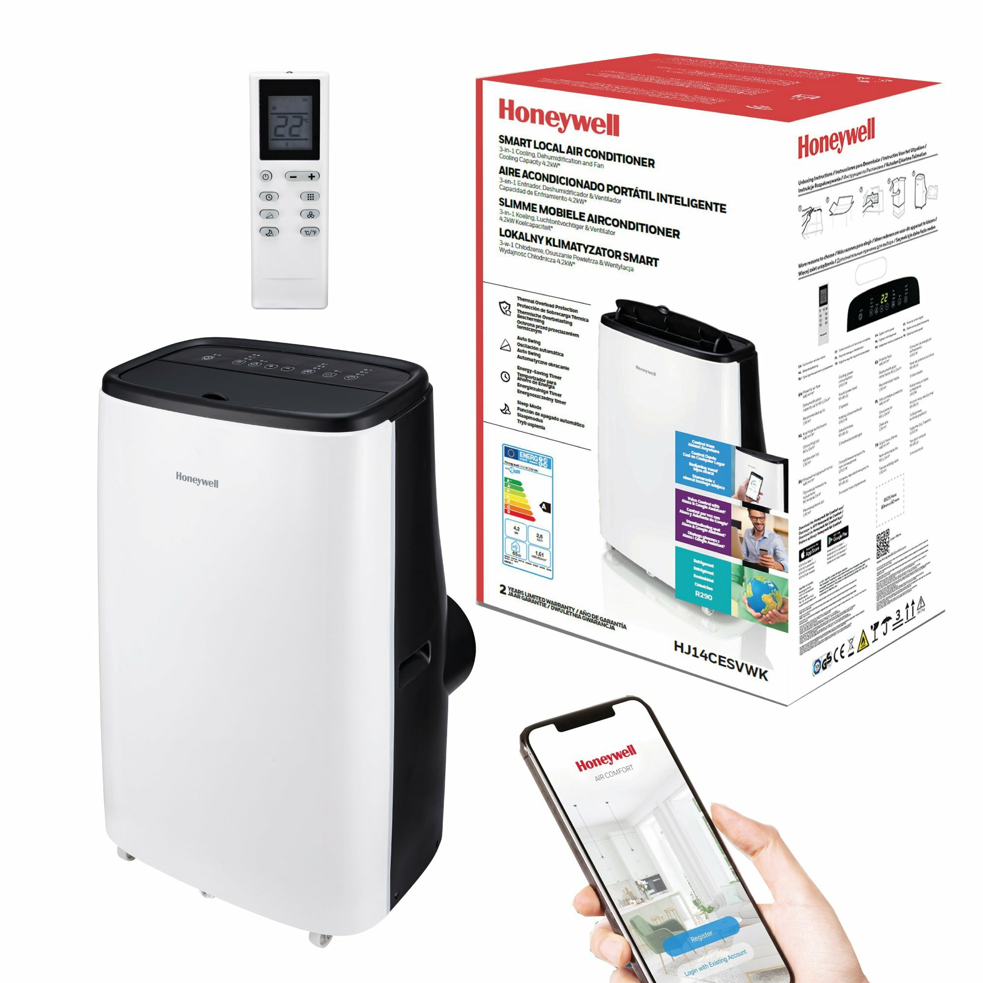 Klimatyzator HONEYWELL HJ14CESVWK