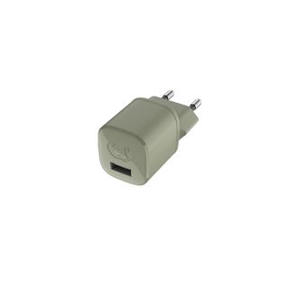 FRESH 'N REBEL Mini Charger USB-A 12W - Groen