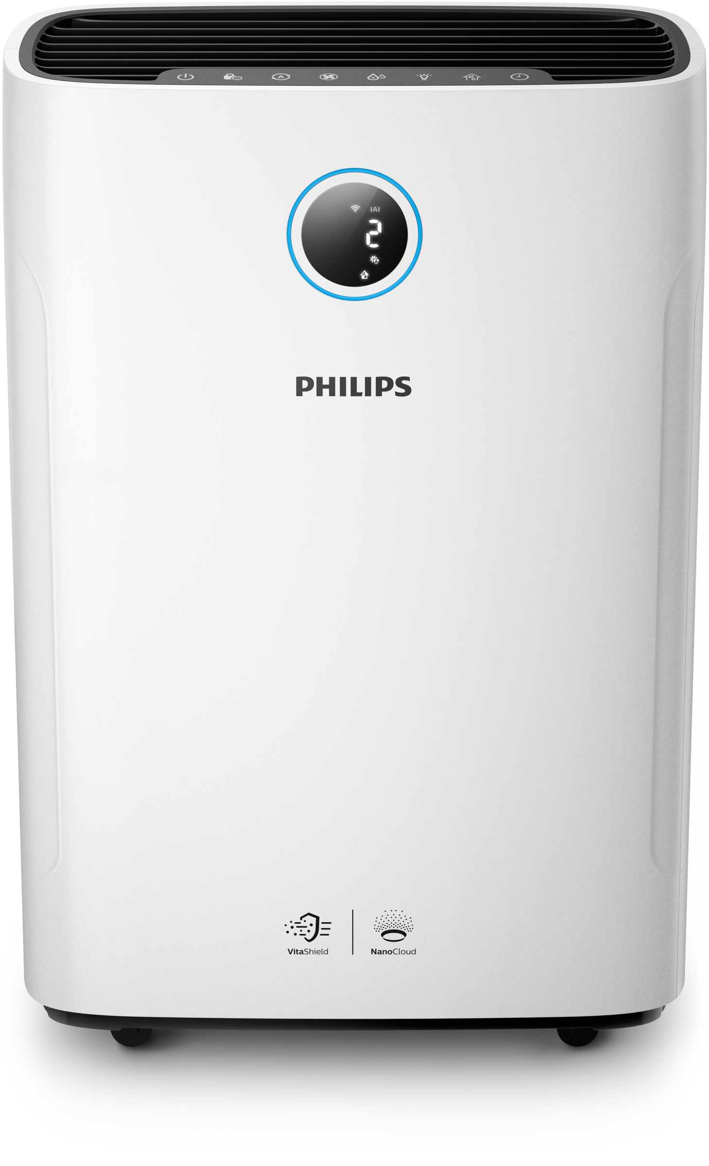 Oczyszczacz z nawilżaczem powietrza PHILIPS Seria 2000i AC2729/51 z aplikacją na telefon