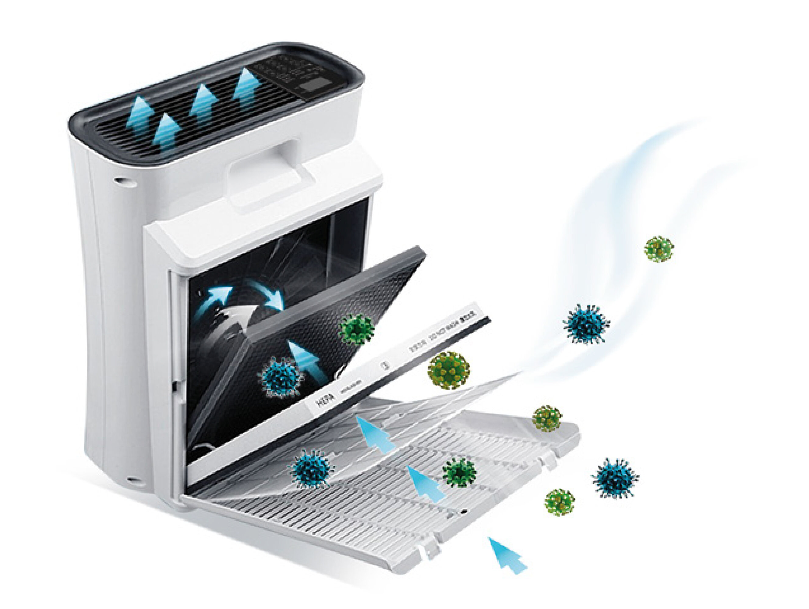 Oczyszczacz powietrza z nawilżaczem TCL TKJ400F