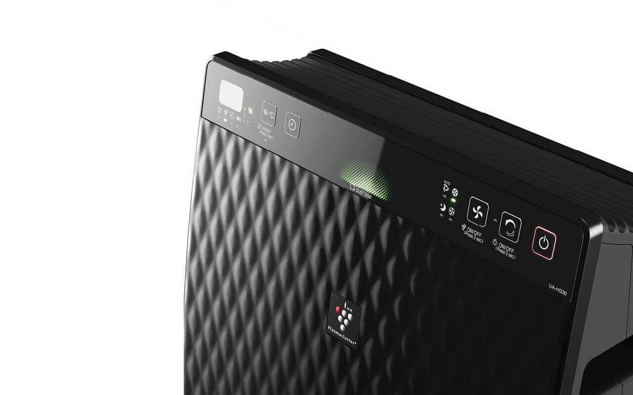 Oczyszczacz z nawilżaczem powietrza SHARP UA-HG30E-B