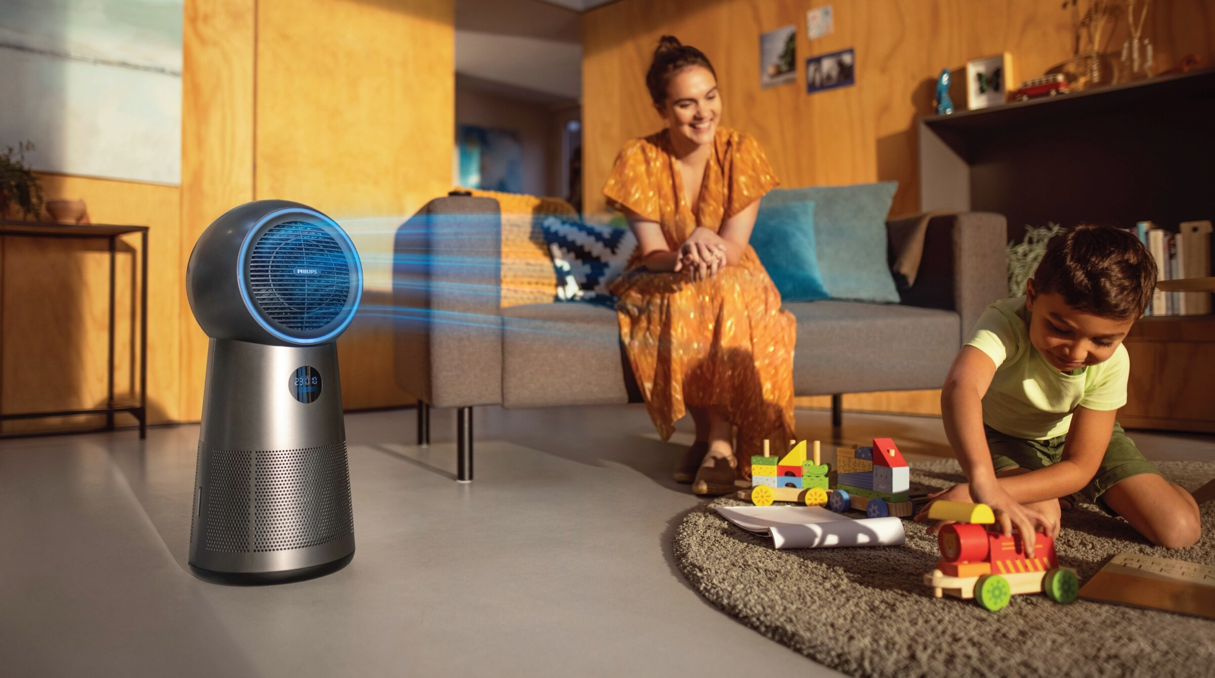 Oczyszczacz powietrza Philips AMF220/15 3w1 Pure Breeze&Hot