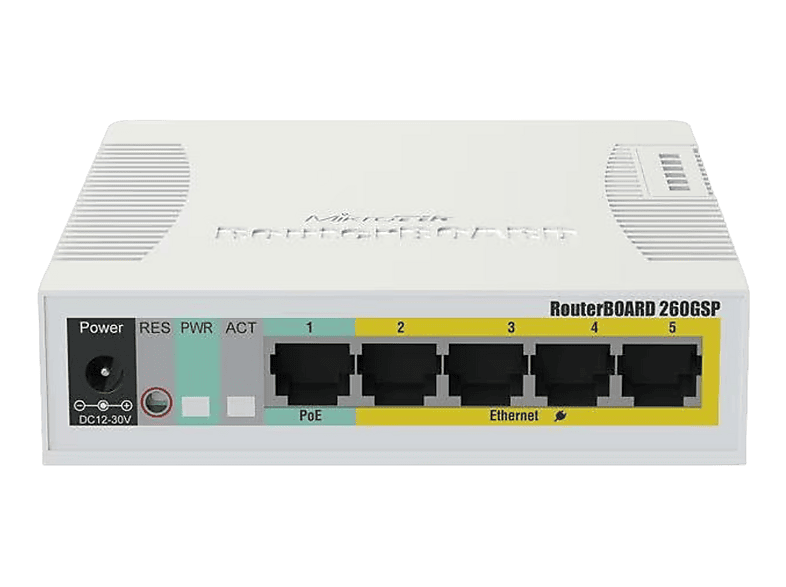 MIKROTIK RB260GSP - Switch (Weiss)