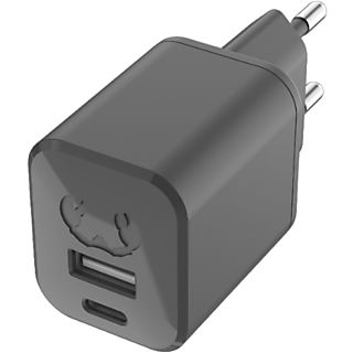 FRESH 'N REBEL Mini Charger USB-C + A 30W - Grijs