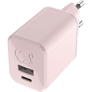 FRESH 'N REBEL Mini Charger USB-C + A 45W - Roze