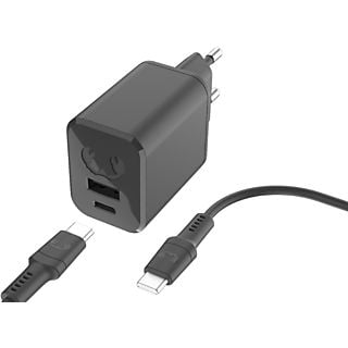 FRESH 'N REBEL Mini Charger USB-C  45W + USB-C-kabel - Grijs
