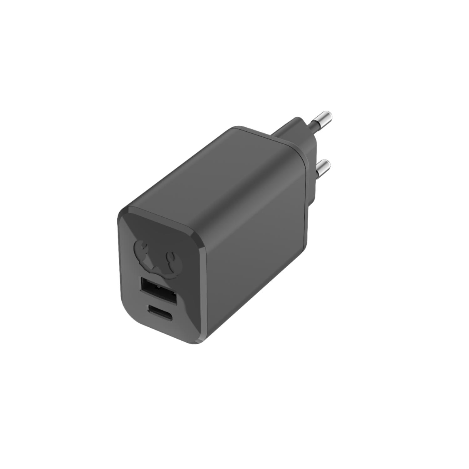 Fresh 'n Rebel Mini Charger Usb-c + A Gan 65w - Grijs