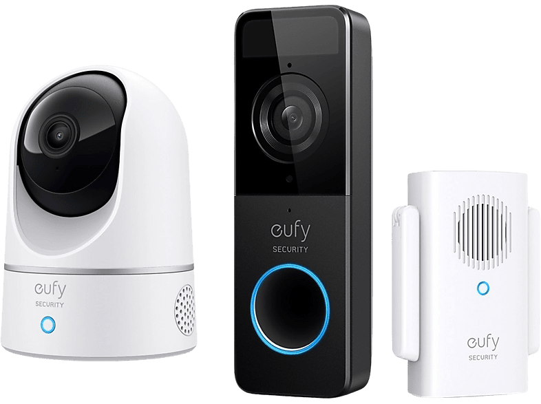 Calex Smart Security Beveiligingscamera, 2K, PTZ Bin Met Auto Tracking Nachtzicht Bewegingsdetectie Cloud Sd Opslag App Bediening 2 Weg Audio Duopack 1187298937