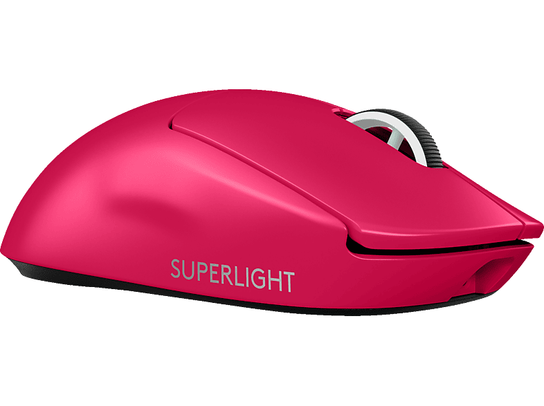 LOGITECH Pro X Superlight 2 Lightspeed kabellose Gaming Maus, Magenta PC Mäuse MediaMarkt