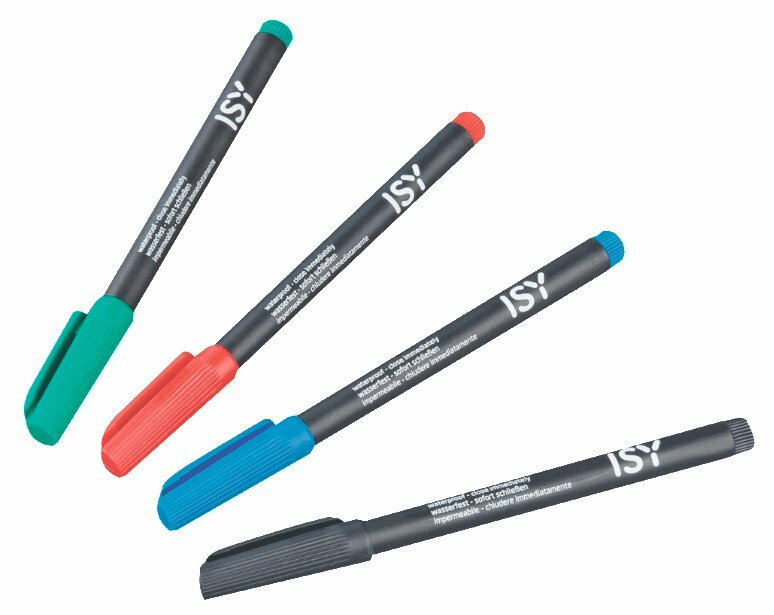 Markery do płyt CD/DVD/BD ISY IMA-1000 4 szt