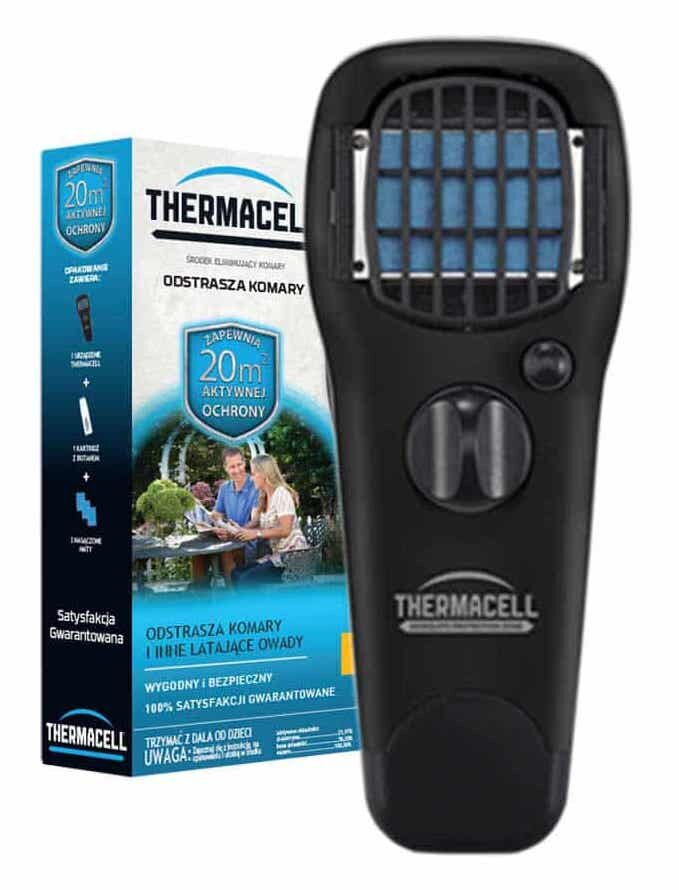 Urządzenie odstraszające komary i meszki THERMACELL MR150 Czarny