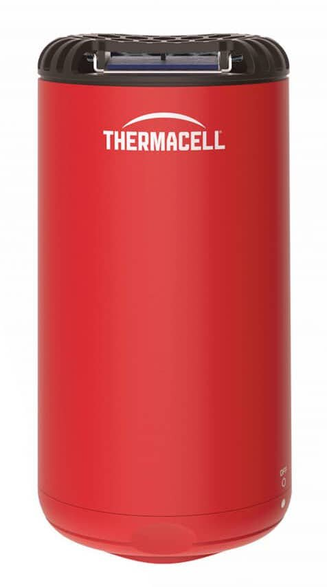 Urządzenie odstraszające komary i meszki THERMACELL Patio Shield Czerwony