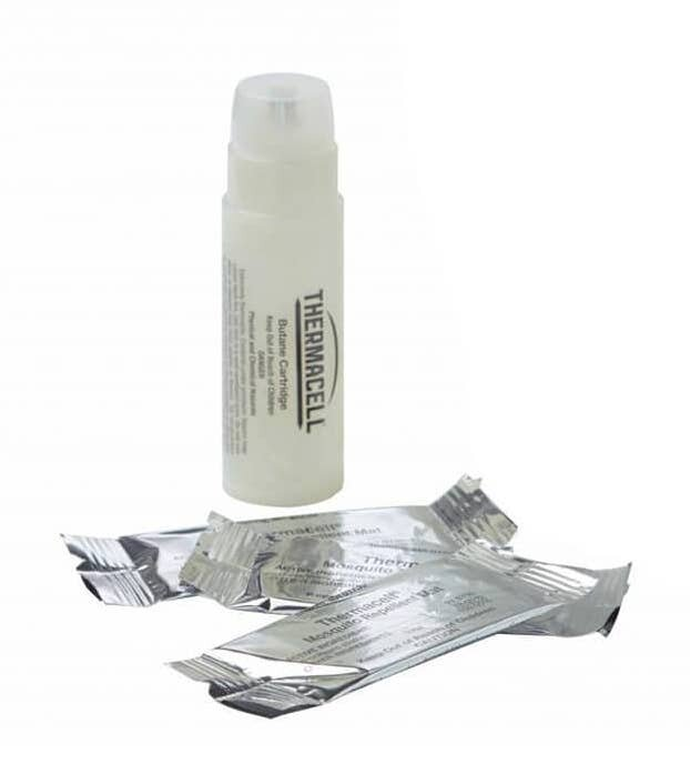 Urządzenie odstraszające komary i meszki THERMACELL Patio Shield Czerwony