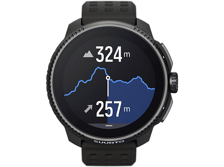 Thumbnail - SUUNTO Race Sportuhr Silikon, Für Handgelenkumfang: 125–175 mm (Zusatzarmband bis 215 mm), All Black