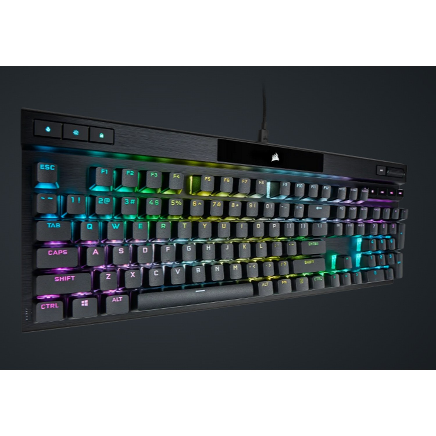 CORSAIR Clavier gamer K70 Pro RGB QWERTZU (CH-910941A-CH)