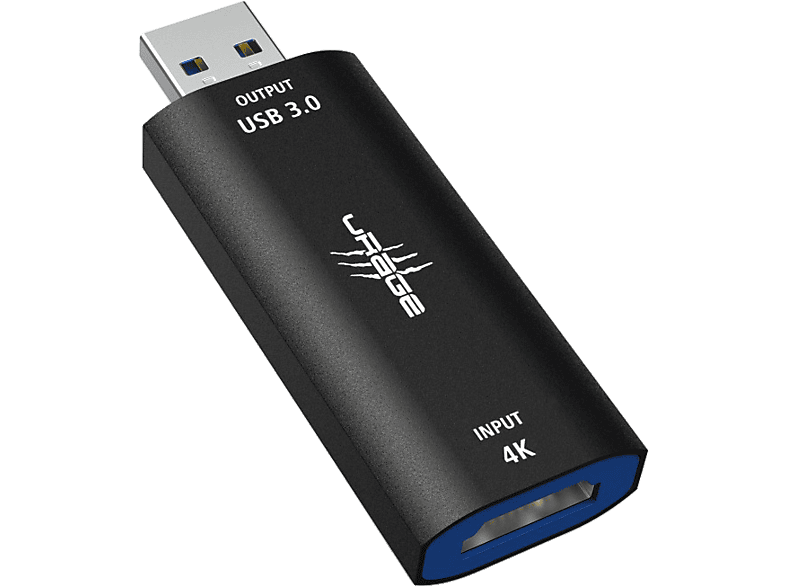 URAGE Stream Link 4K HDMI adapter, fekete (219824)