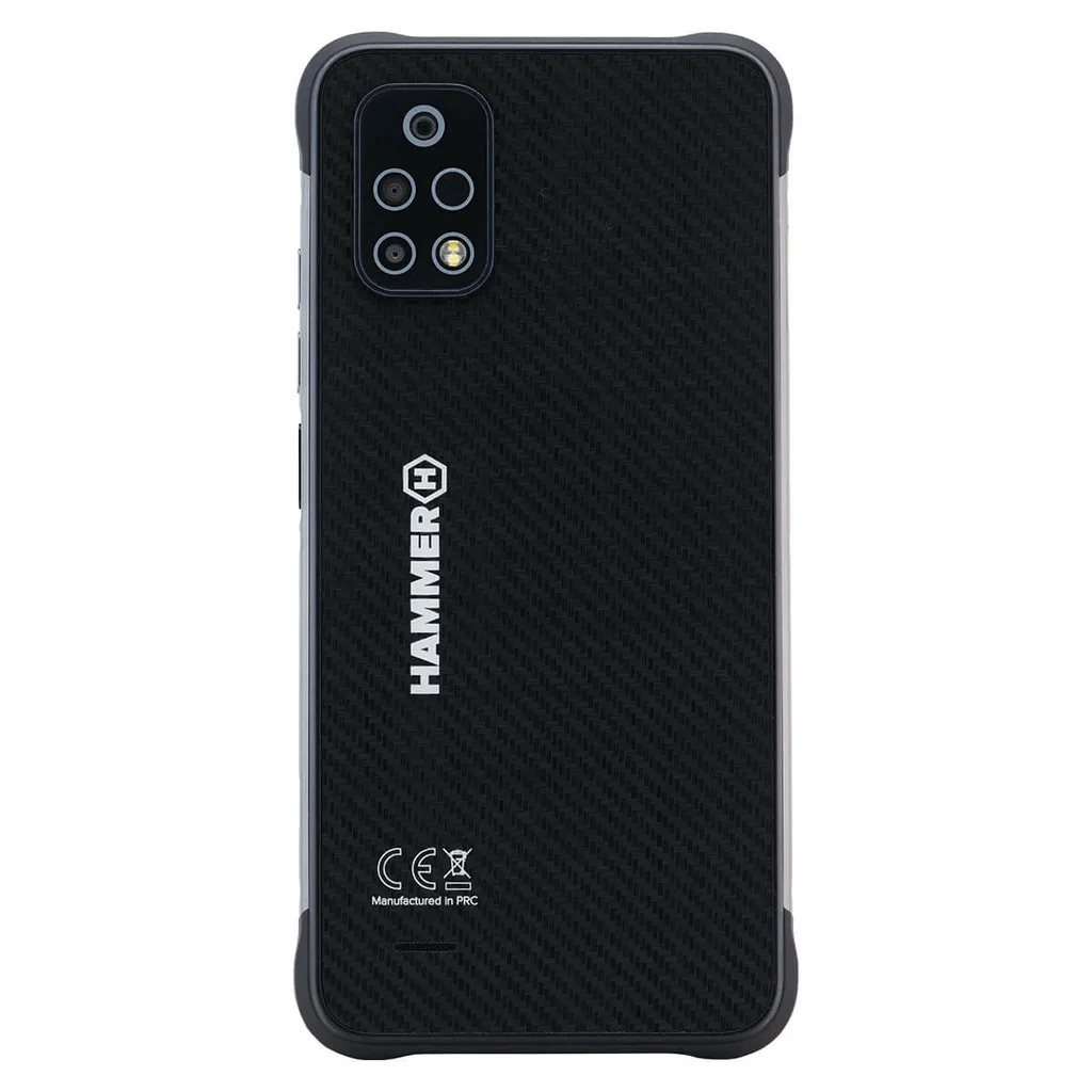 Móvil - Hammer Blade, Negro, 6+128 GB, 6.5 " FHD, MediaTek Helio P90, 6150 mAh, Android