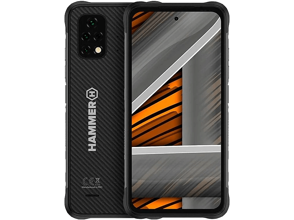 Móvil - Hammer Blade, Negro, 6+128 GB, 6.5 " FHD, MediaTek Helio P90, 6150 mAh, Android