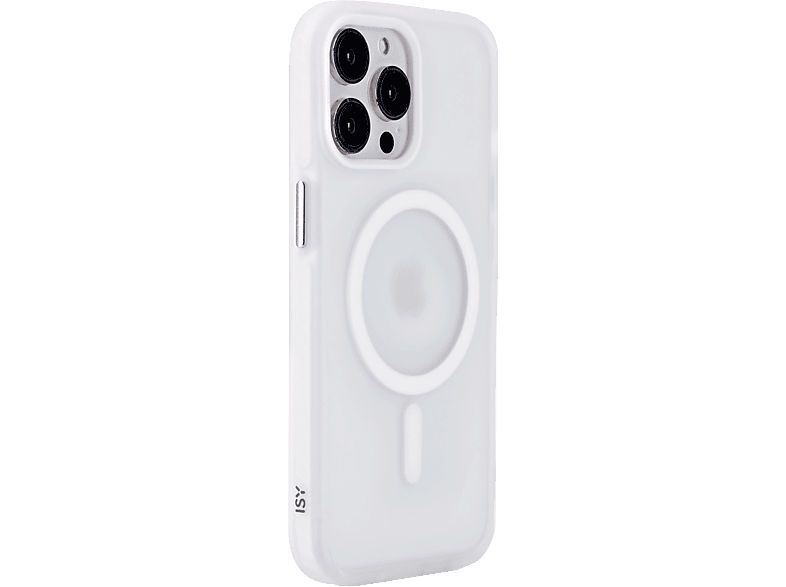 Funda - ISY ISC 2445, Carga Magsafe, Para iPhone 15 Pro Max, Blanco