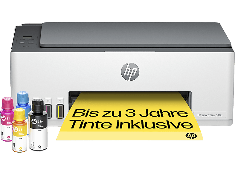 WLAN Thermal Inkjet Tank Smart Multifunktionsdrucker 5105 HP