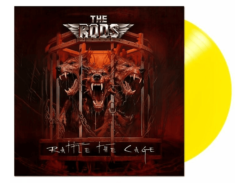 The Rods - Rattle The Cage (Ltd. yellow Vinyl)  - (Vinyl)