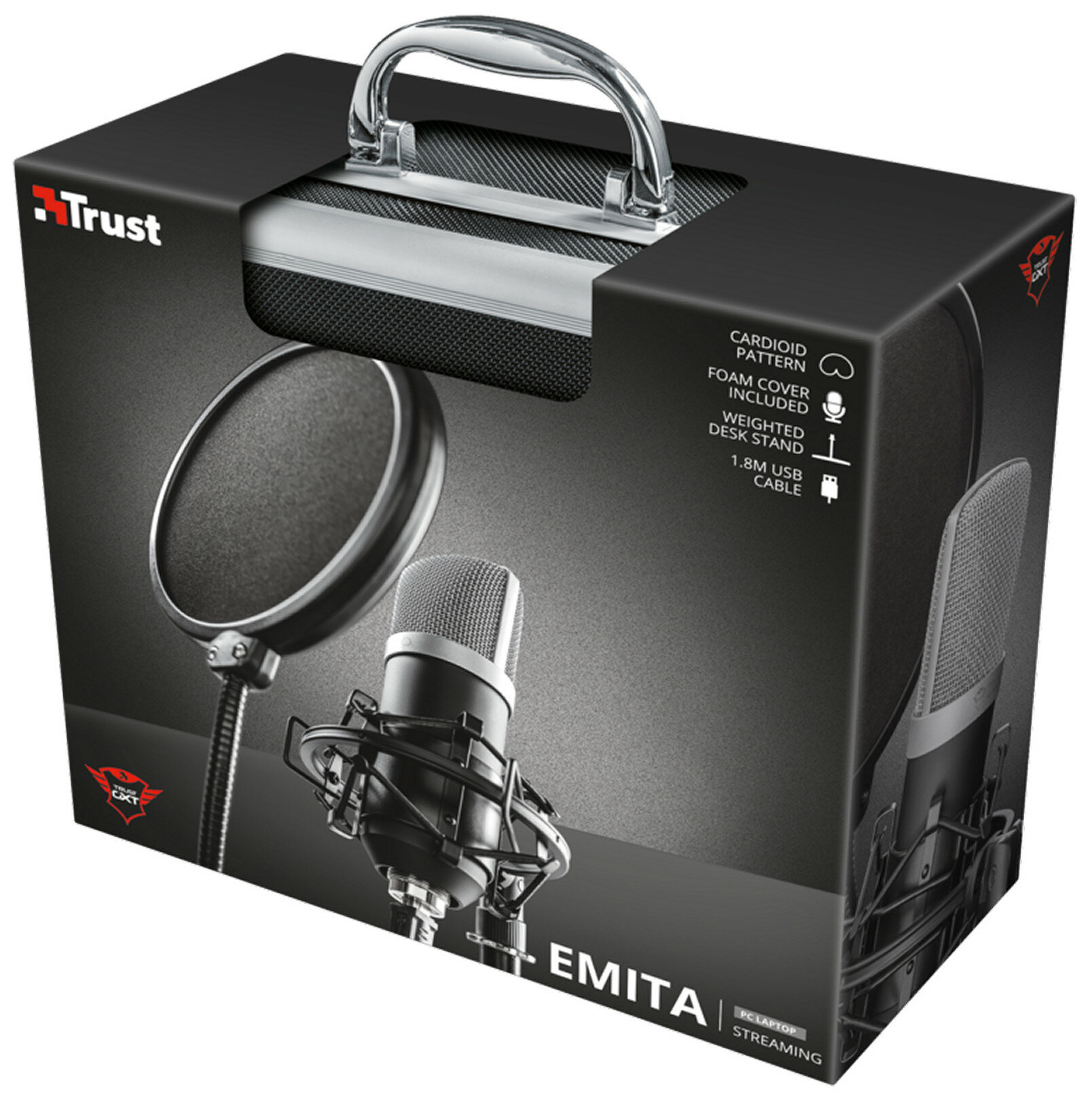 Mikrofon TRUST GXT 252 Emita
