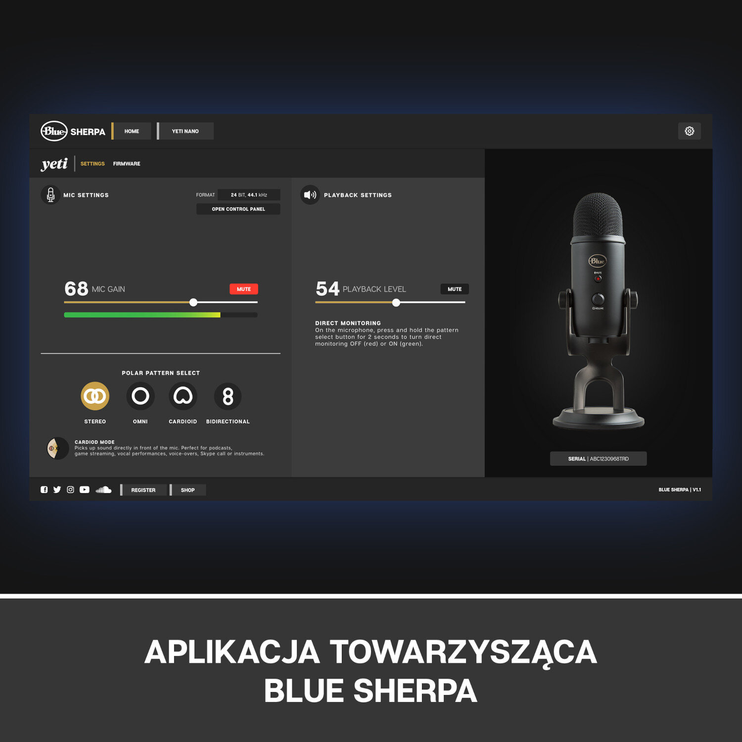 Mikrofon BLUE Yeticaster Broadcast Bundle