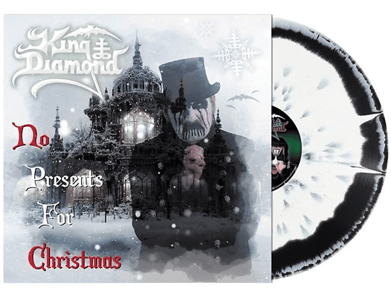 for LP) Christmas No King Diamond - (white/red (Vinyl) splatter Presents -