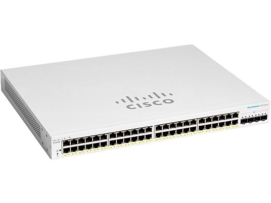 CISCO CBS220-48T-4G - Switch (Bianco)