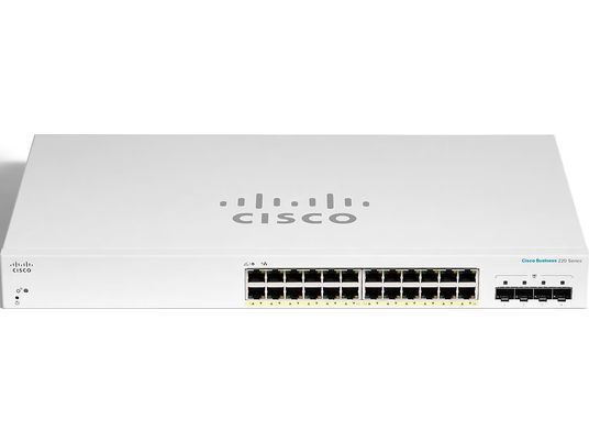 CISCO CBS220-24FP-4X - Switch (Weiss)