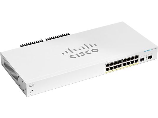 CISCO CBS220-16P-2G - Switch (Blanc)