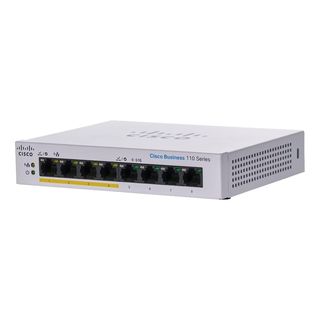 CISCO CBS110-8PP-D-EU - Switch (Blanc)