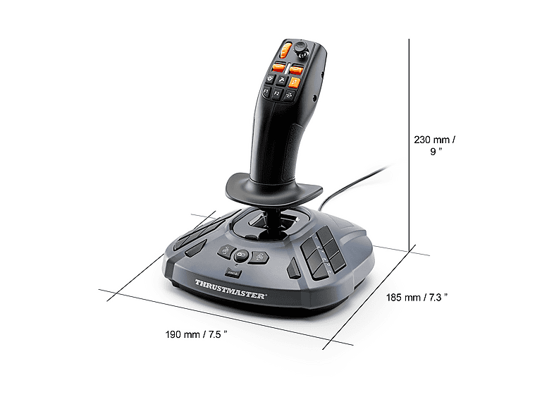 THRUSTMASTER 2960889 SimTask FarmStick, Multifunktionaler Joystick für Farming — Foto 4 von 5