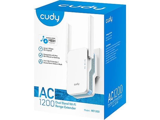 Wzmacniacz sygnału CUDY RE1200 Wi-Fi 5 AC1200