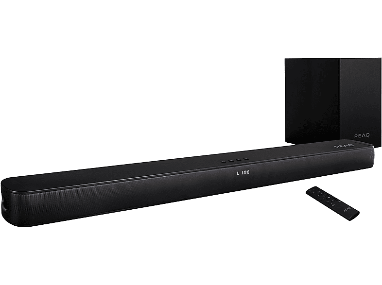 PEAQ PSB 120 2.1, Soundbar, Schwarz