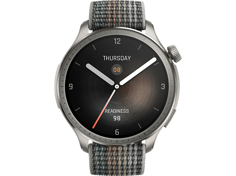 Nylon, mm, Grey 22 Sunset Balance AMAZFIT Smartwatch Aluminium