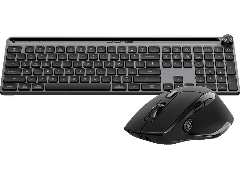 JLAB Epic Bundle, Tastatur & Maus Set, kabellos, Schwarz Tastatur