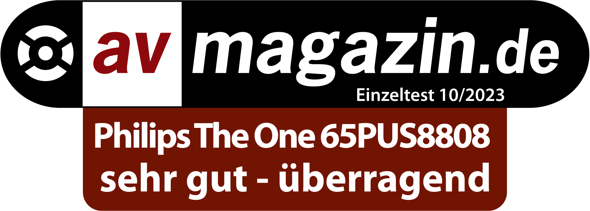 AV magazin.de Testergebnis für einen Philips Fernseher.