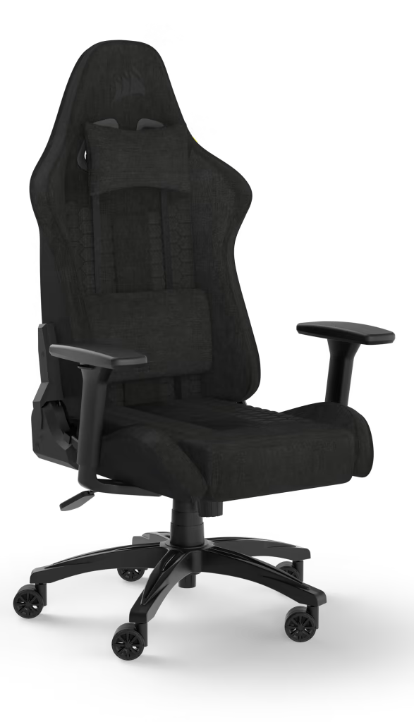 CORSAIR TC100 Relaxed gaming szék, szövet, fekete (CF-9010051-WW)
