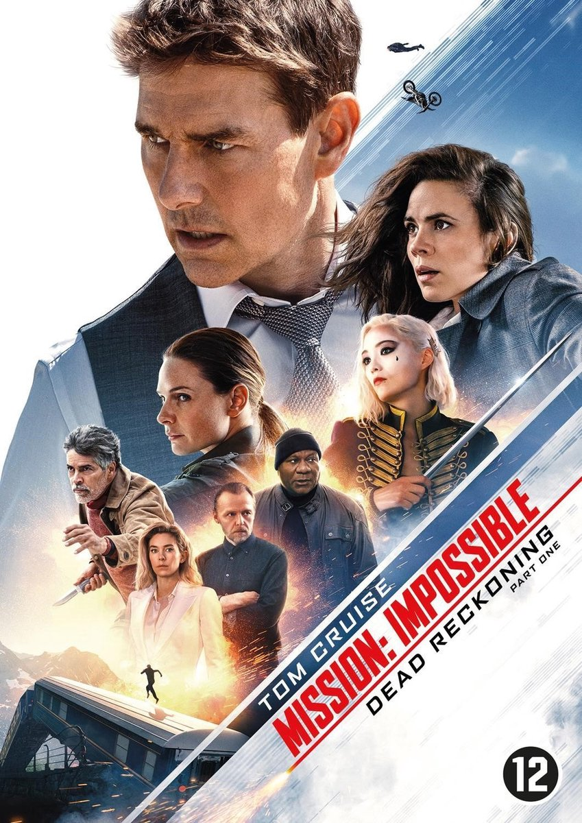 Affiche du film 'Mission: Impossible - Dead Reckoning Part One'. Tom Cruise et le casting.