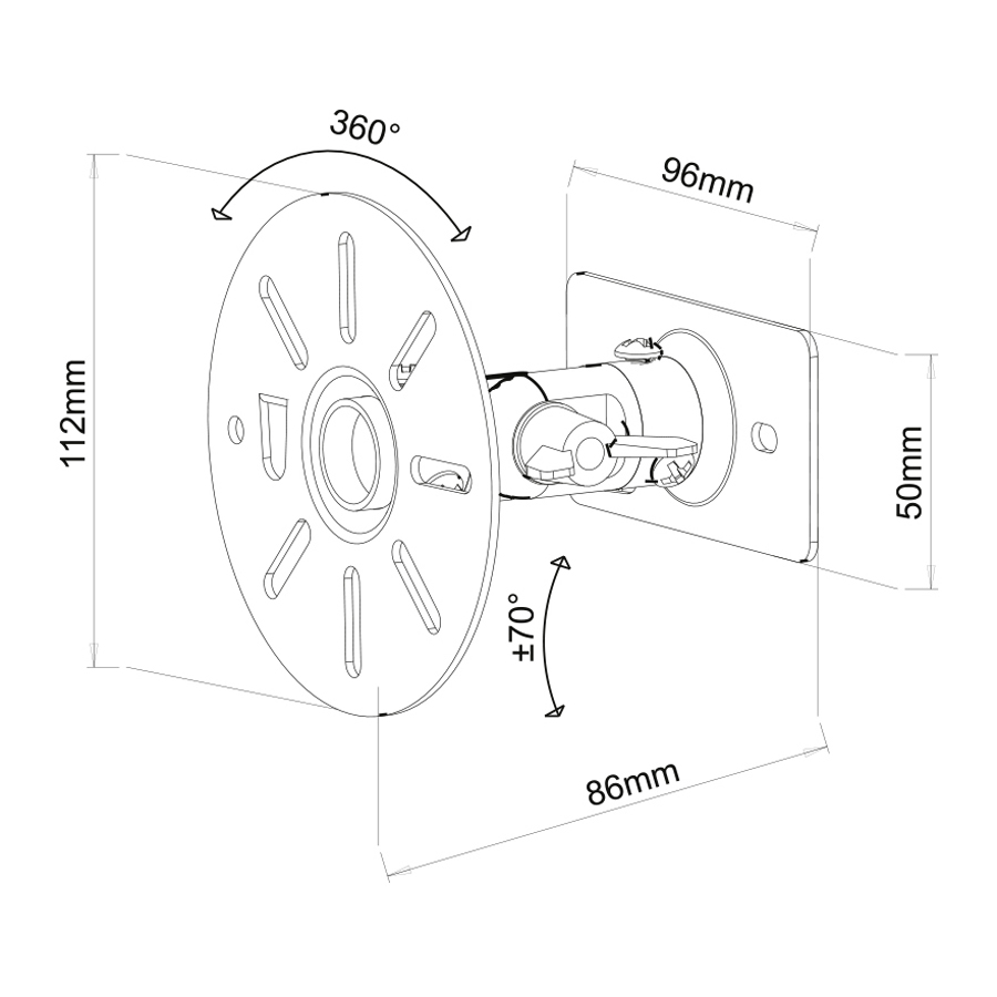 Fekete-piros gamer headset, felülről nézve, piros logóval.