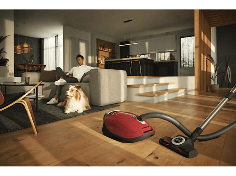 MIELE Complete C3 Excellence EcoLine Torbalı Süpürge Kırmızı_4