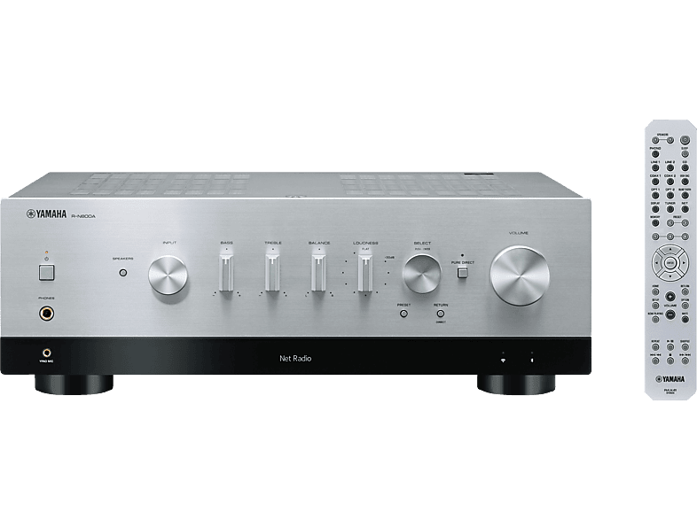 YAMAHA RN800A Stereo Netzwerk Receiver, Silver online kaufen MediaMarkt