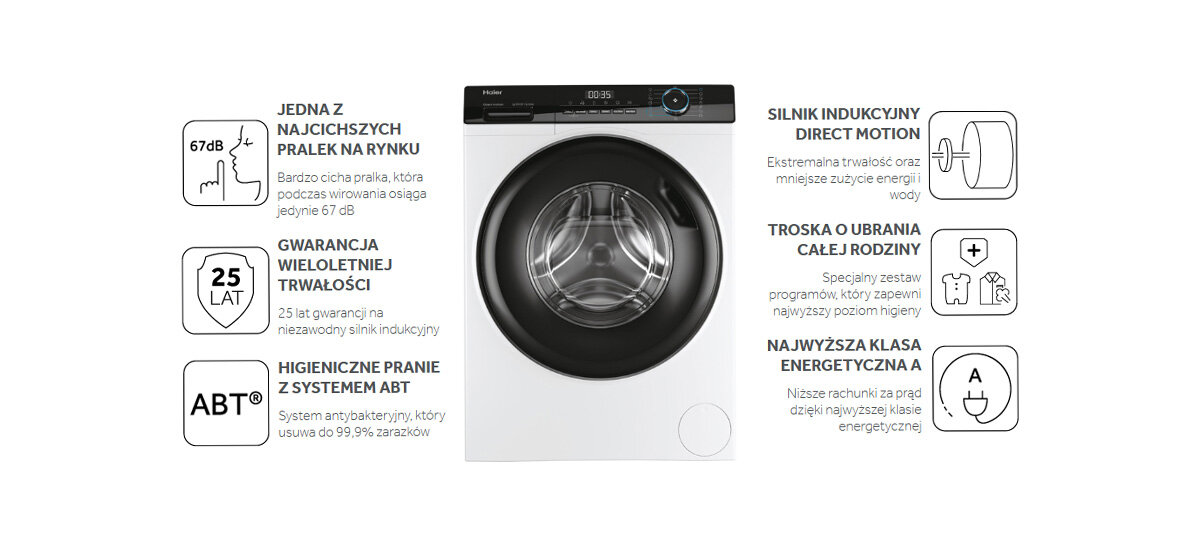 Pralka HAIER HW100-B14939-S