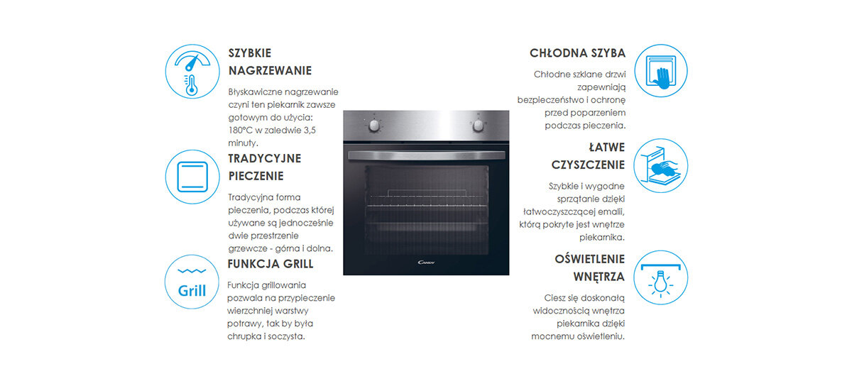 Piekarnik CANDY FIDC X100