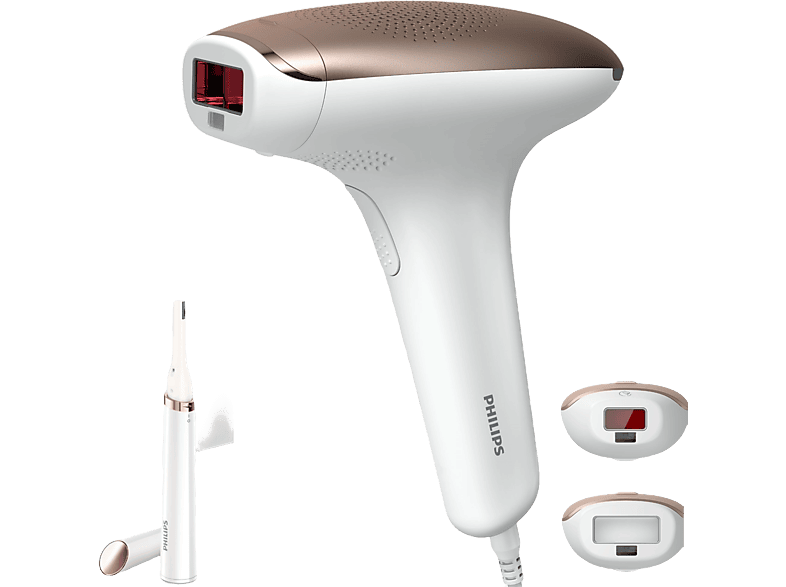 Depiladora IPL  Philips Lumea S7000 BRI921/00, Luz pulsada, 12 meses sin  vello, cara y cuerpo, 250.000 pulsos, Sensor SmarSkin