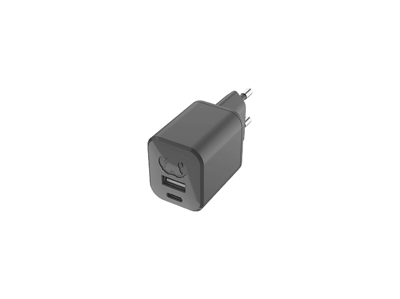 Fresh 'n Rebel Chargeur Mini USB-C + USB-A 30W Gris Orage
