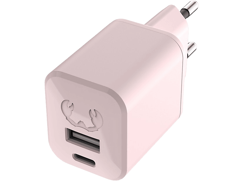 Fresh N Rebel Oplader Usb-c / Usb Pd 30 W Smokey Pink (2wc30sp)